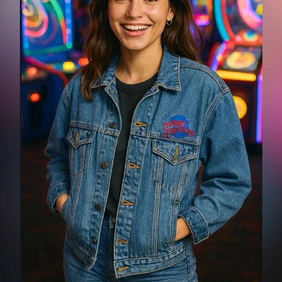 Vintage Planet Hollywood “Reno”
Denim Trucker Jacket Unisex Small/Medium, VGUC - Picture 2 of 11